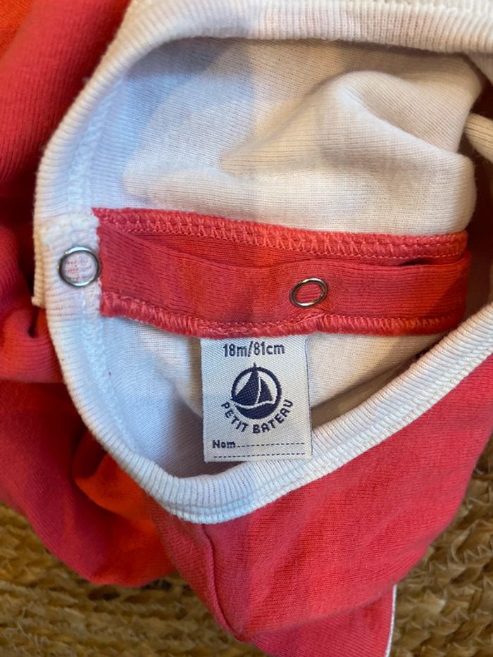 Robe body fille 18 mois Petit Bateau - photo numéro 2
