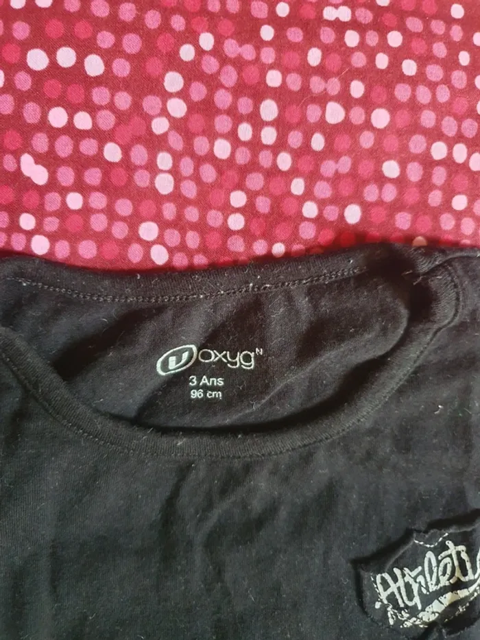 T-shirt 3 ans u oxygn - photo numéro 2