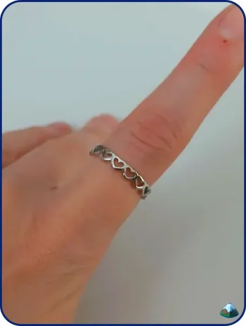 Bague en acier inoxydable