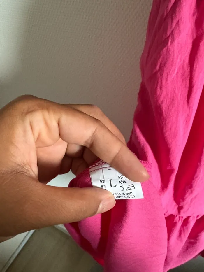Robe fluide rose - photo numéro 5