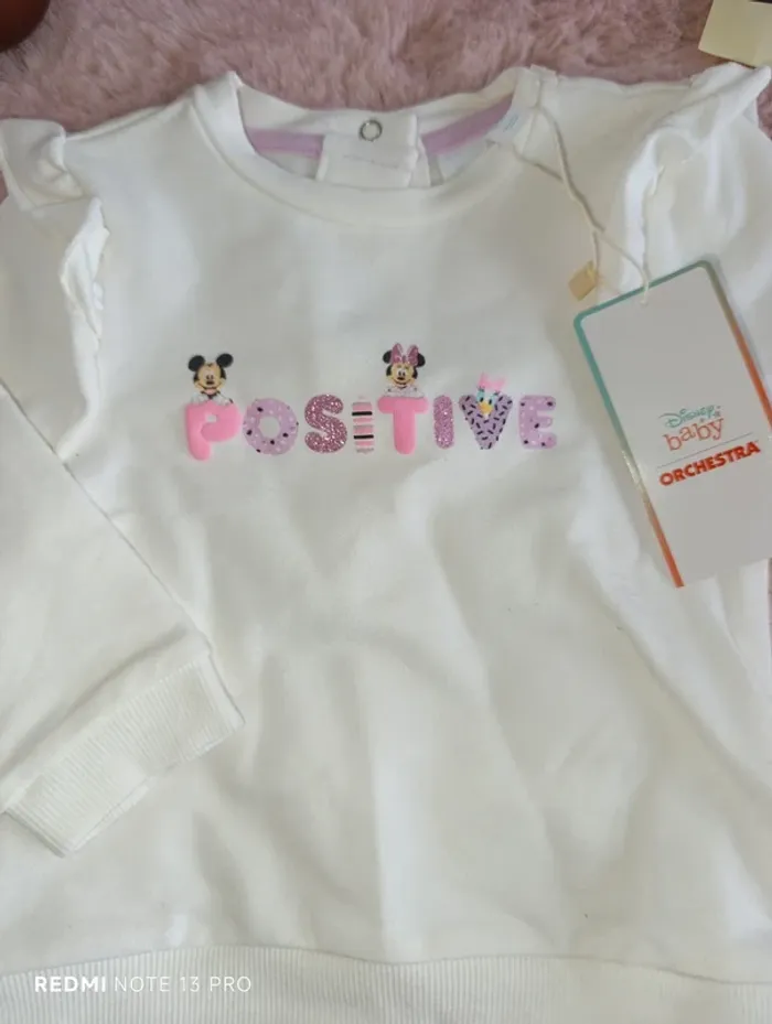 Pull sweat Disney Minnie positive - photo numéro 3