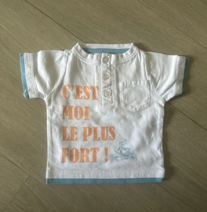 T-shirt c’est moi le plus fort