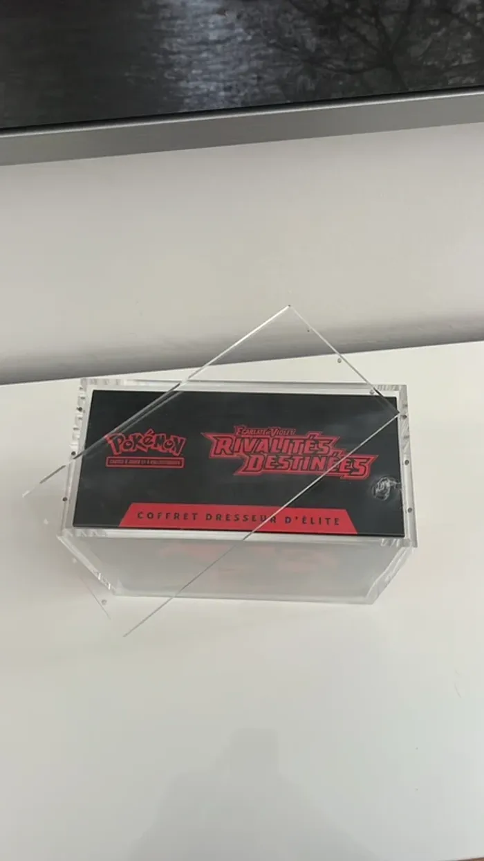 🔒 Lot 20 Protections Acrylique Rigide pour ETB Pokémon – 250€ – Neuf - photo numéro 5