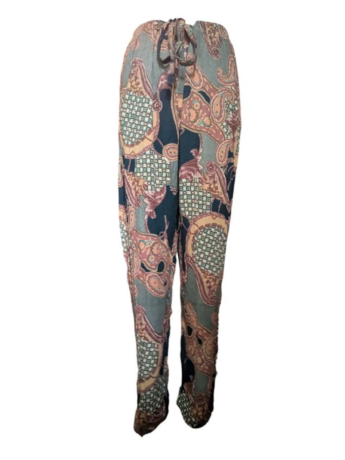 Pantalon multicolore motifs Taille S