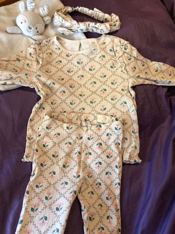 Ensemble 3 pièces côtelé H&M