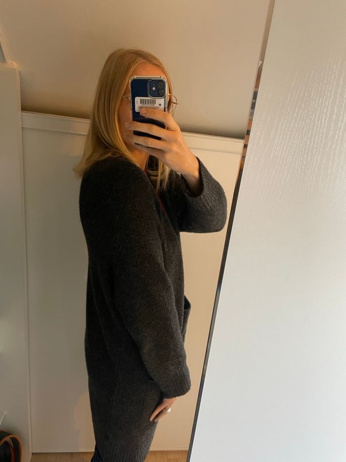 Grand gilet/Cardigan cop copine - photo numéro 10