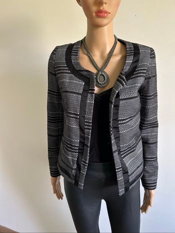 Blazer gris et noir Lady Blush taille 34 excellent état