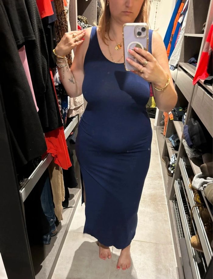 Robe d’été avec fente Camaïeu T42 - photo numéro 3