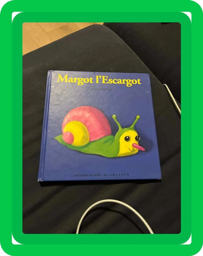 Livre pour enfant antoon krings Margot l escargot