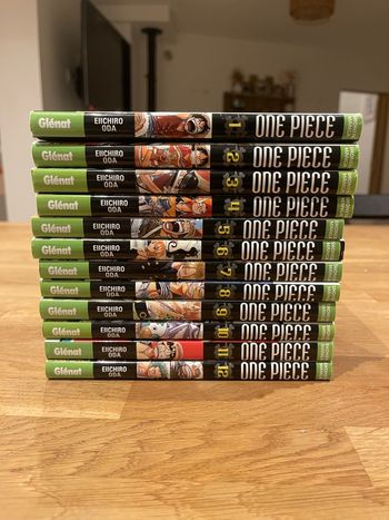 Manga One Piece 1 à 12