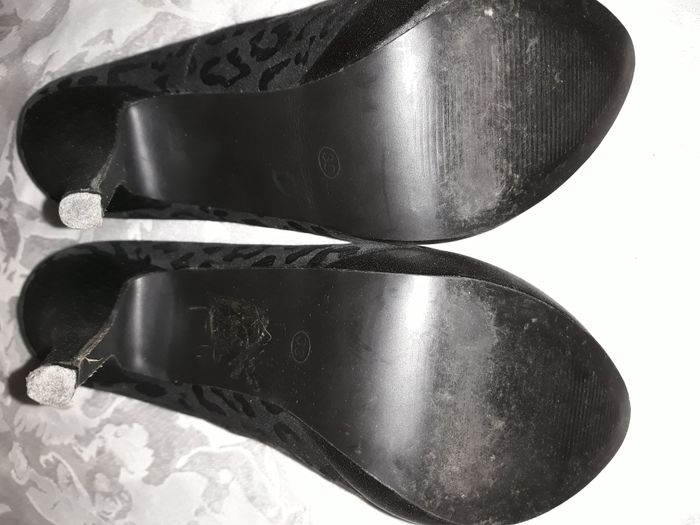 Faby27800 Chaussures escarpins "Belle Women"  Imprimé Animal Noir et gris Pointure 39 - photo numéro 8