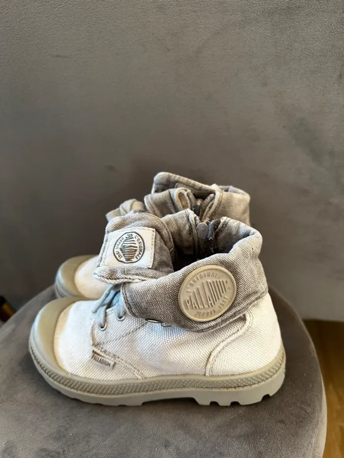 Palladium gris clair pointure 29 - photo numéro 2