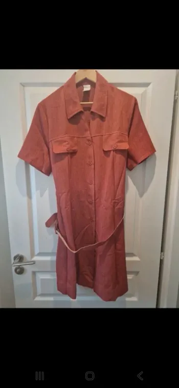 Magnifique robe vintage damart taille l  tres bon etat
