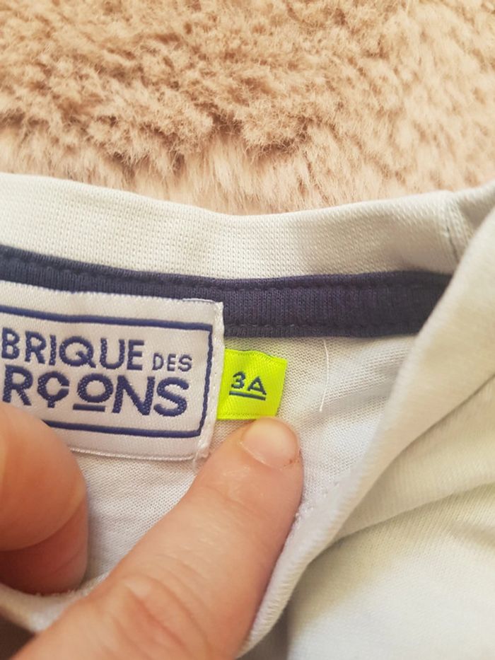 Lot de 2 tee shirts garçon 3 ans - photo numéro 5