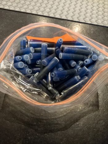 Lot de 80 cartouches d encre bleu
