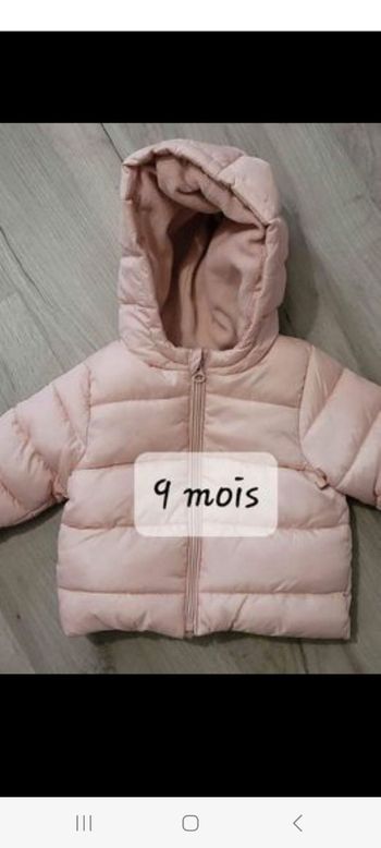Manteau 9 mois