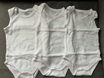 Bodys débardeurs 6 mois