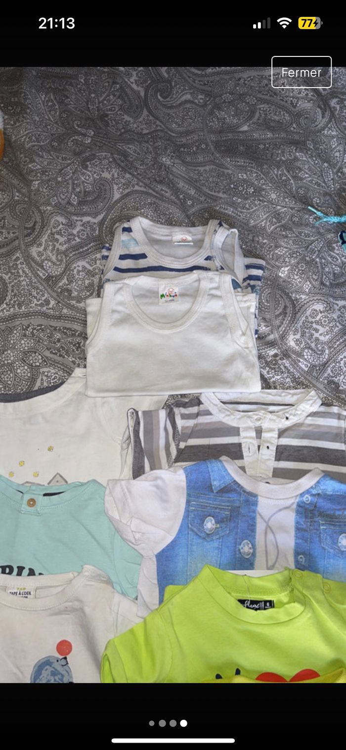 Lot tee shirt manche courte - photo numéro 4