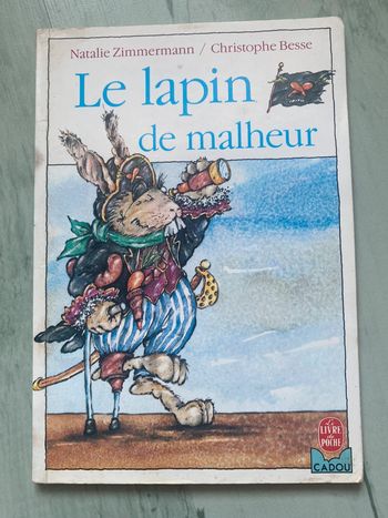 Livre le lapin de malheur