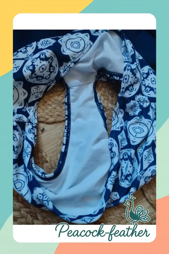 Maillot de bain bleu femme 38 culotte haute - photo numéro 6