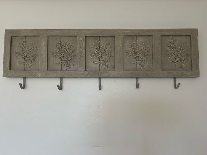 Magnifique porte torchon, cinq crochet