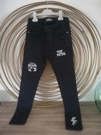Jeans Zara noir T13/14 ans