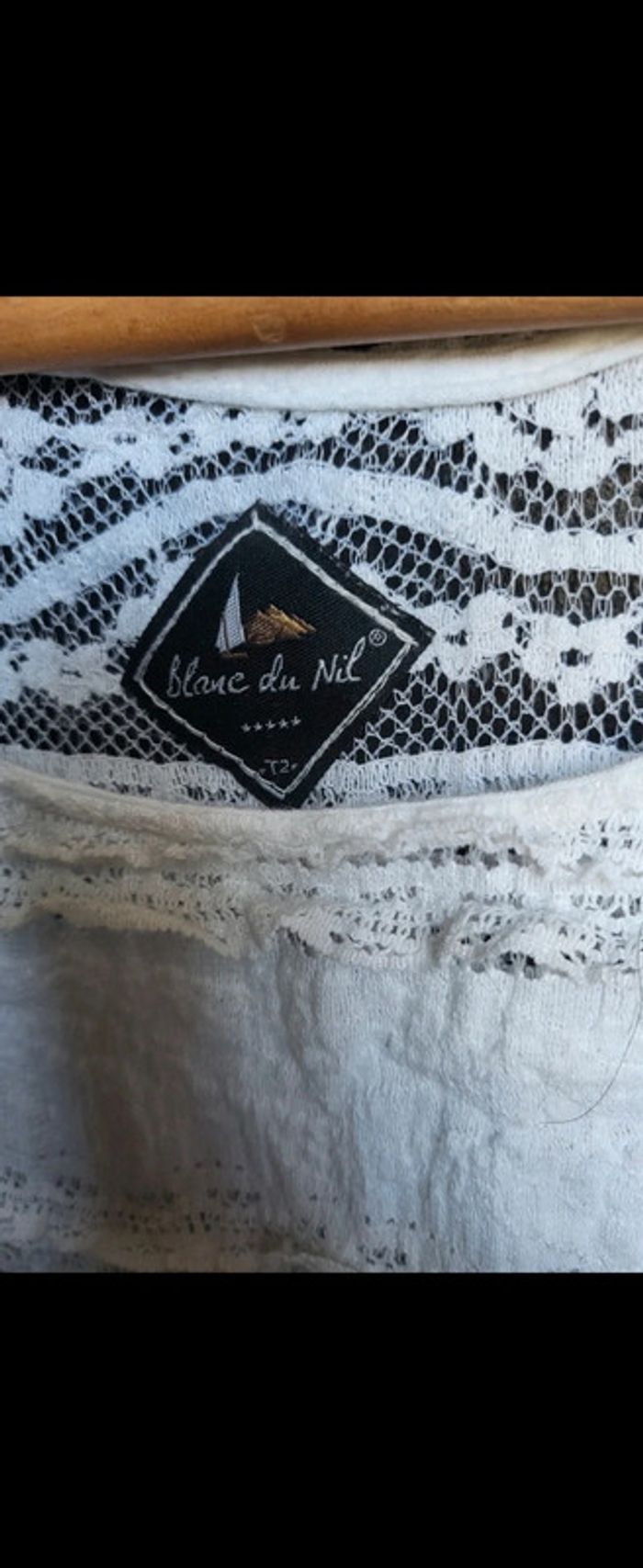 Haut femme transparent