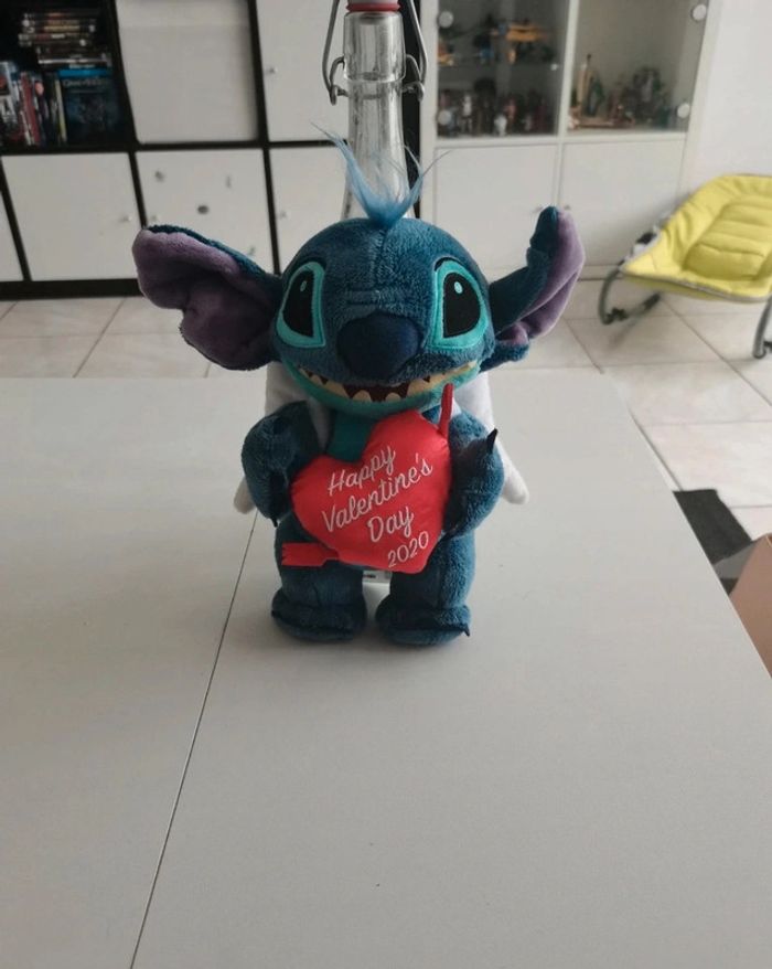 Peluche Stitch Disney Saint Valentin 2020