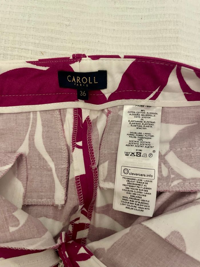 Pantalon léger Caroll fleurs - photo numéro 3