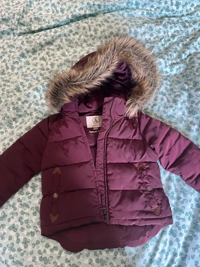Manteau aigle 4 ans