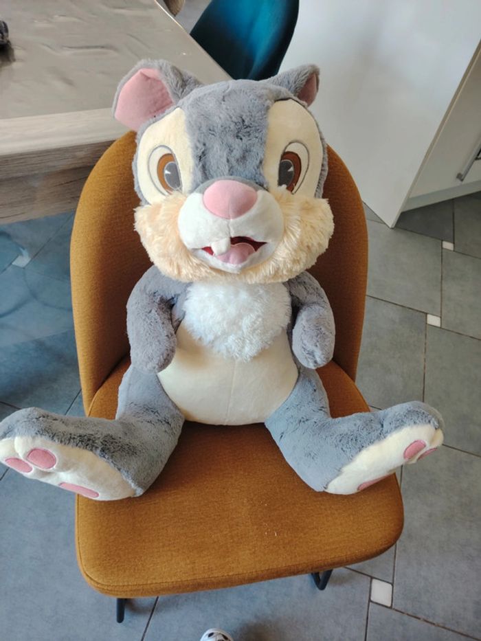 Grande peluche XXL disney panpan Disneyland Paris tbe - photo numéro 2