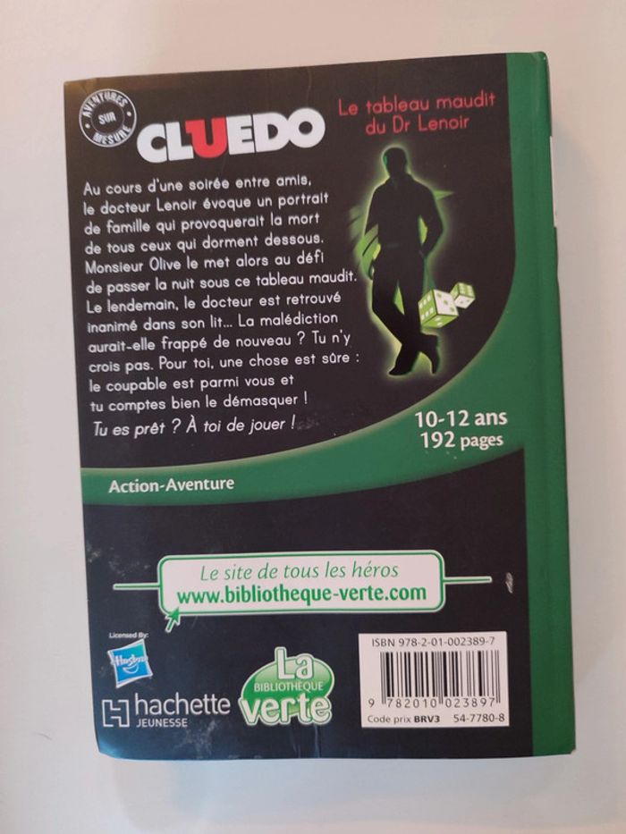 Cluedo : le tableau maudit du Dr Lenoir - photo numéro 2