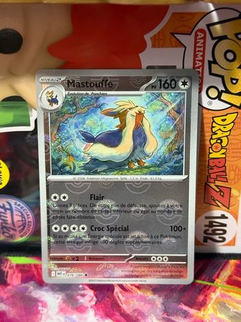 Pokémon Mastouffe pokéball 076/086 Flammes Blanches - EV.10.5
