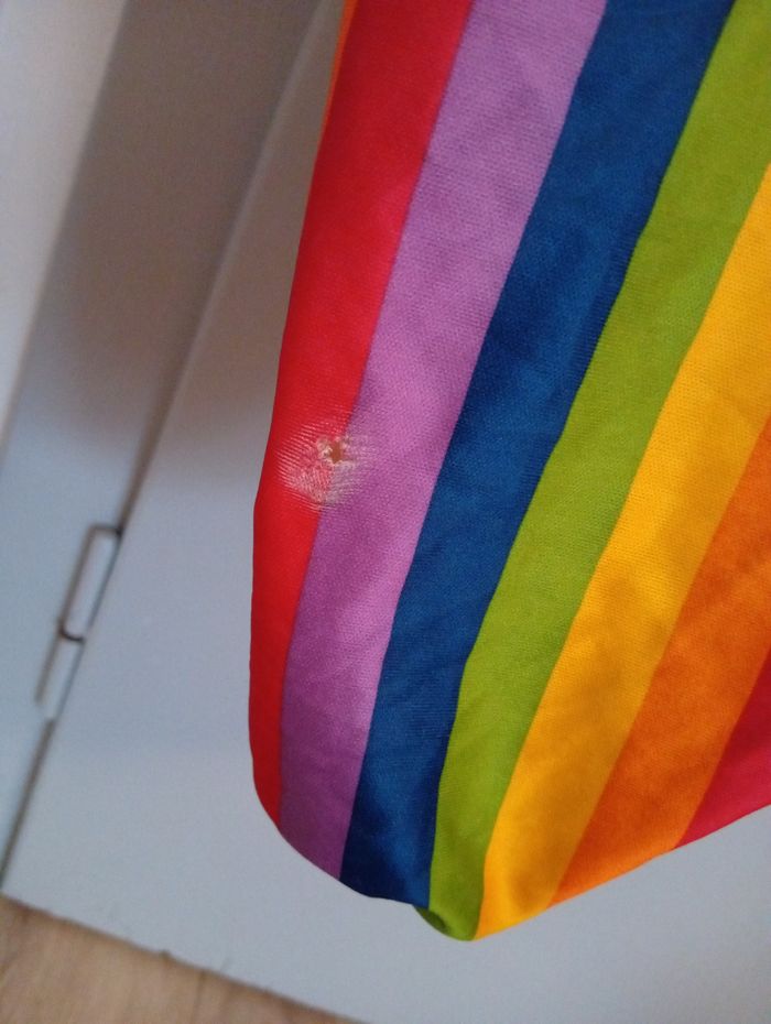 Rigolote combinaison clown multicolore M - photo numéro 4