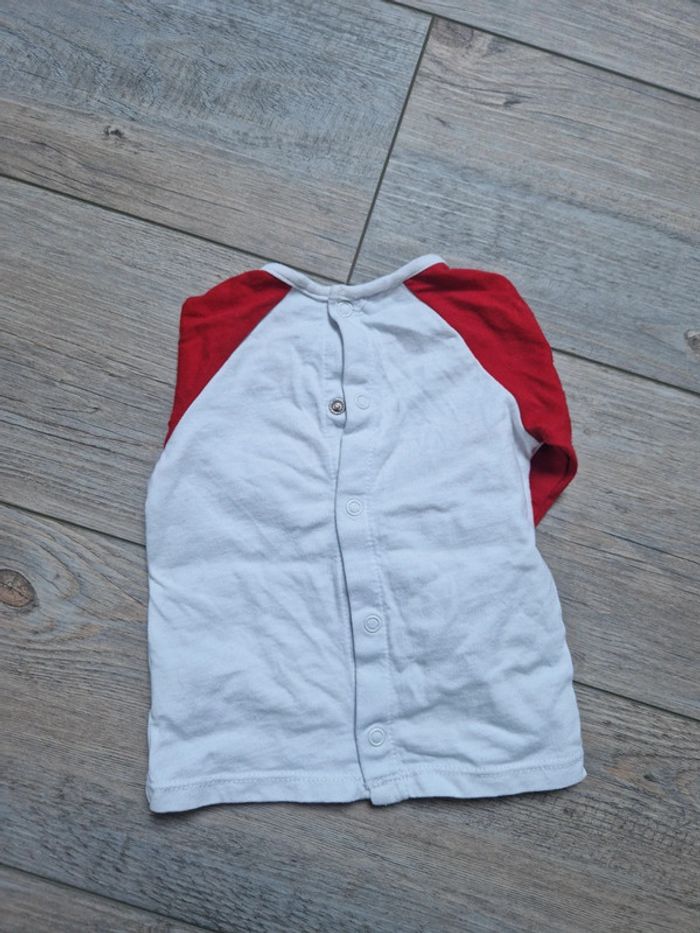 T shirt ML "superman" 6 mois - photo numéro 2