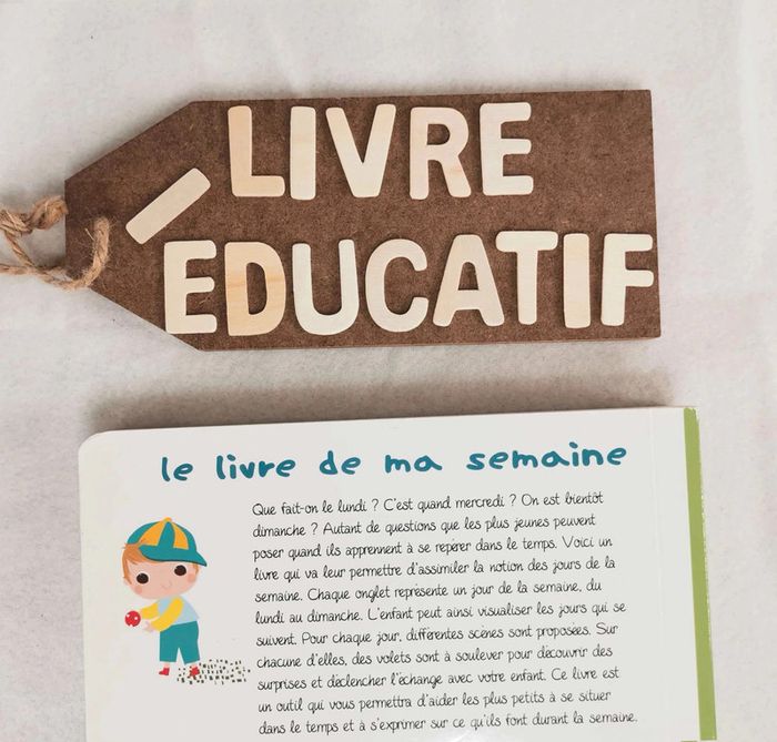 Le livre 📙 de  ma  semaine,  rigide,  avec  50 volets - photo numéro 15