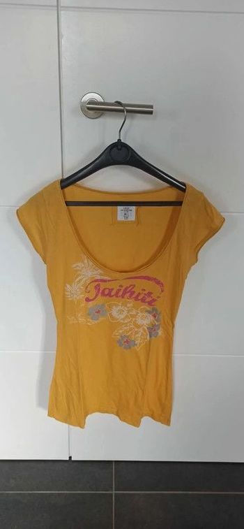 T-shirt jaune très léger