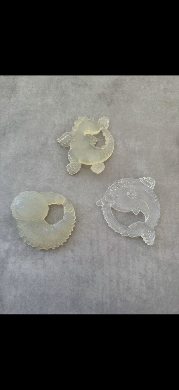 Trio d'anneaux de dentition