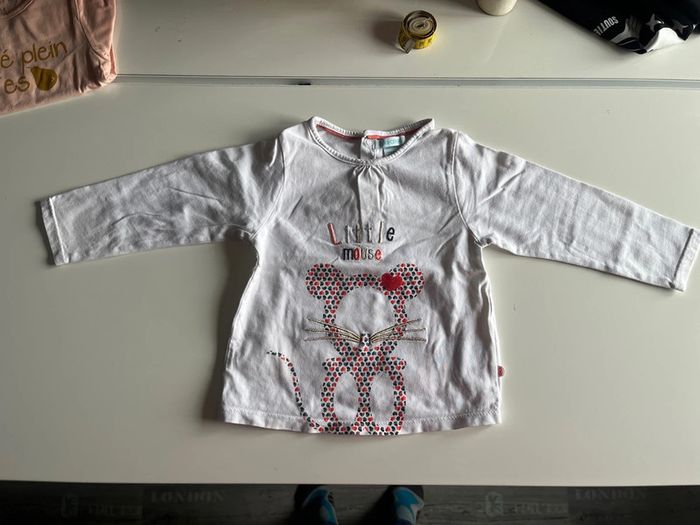 Lot tee shorts ML 18 mois - photo numéro 2
