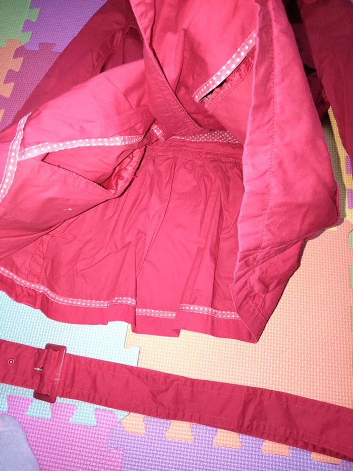 Trench rouge taille 36 - photo numéro 6
