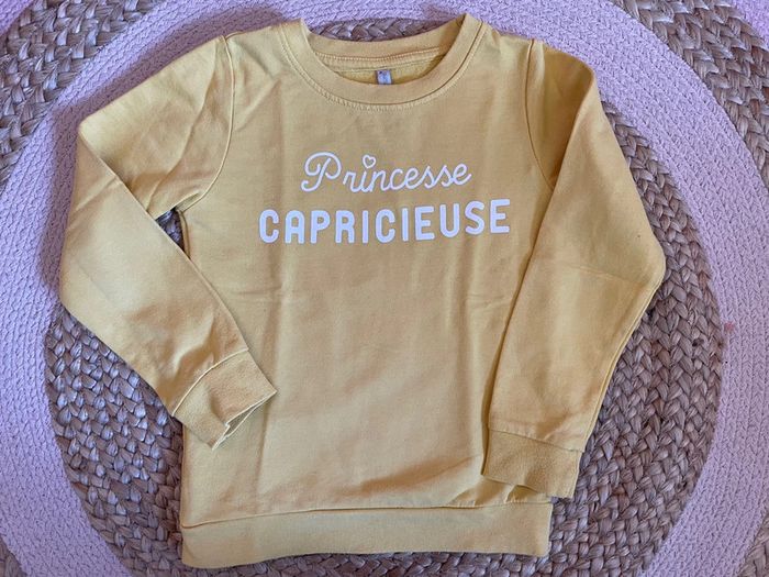 Pull sweat fille 5 ans Charlie et Prune