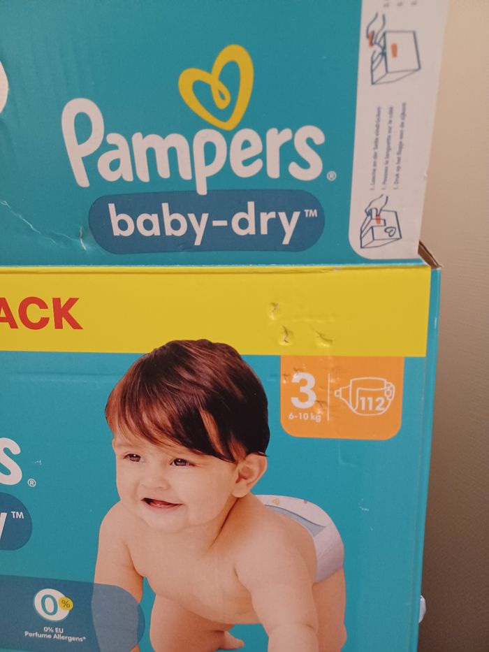Pampers baby dry taille 3 - photo numéro 4