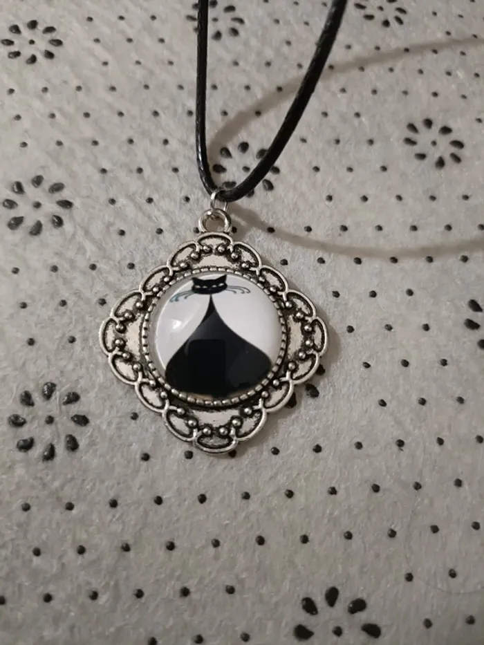 Collier pendentif Chat - photo numéro 3