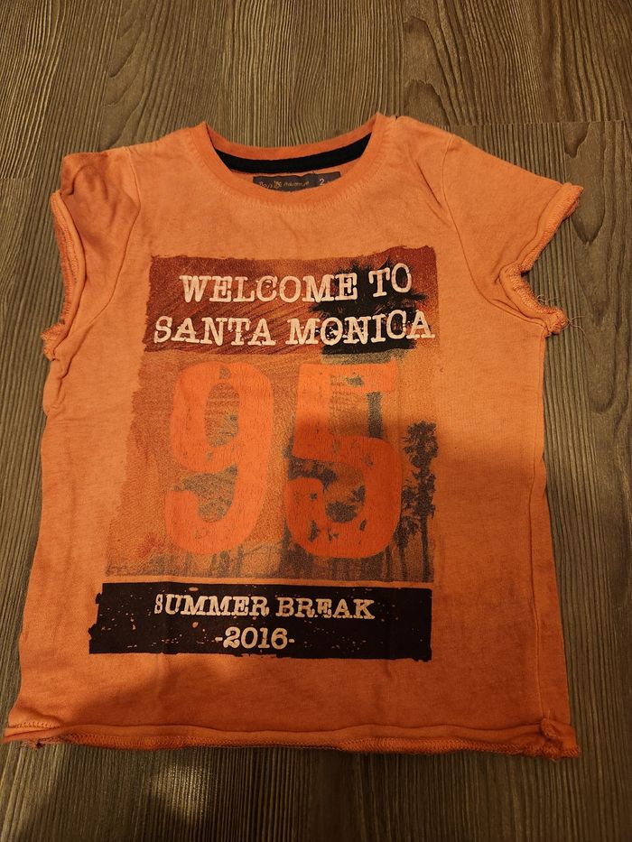 Ensemble bermuda en jean + 2 t-shirts Orchestra - photo numéro 9