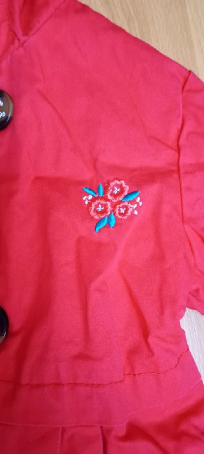 Manteau rouge C&A 110 cm - photo numéro 5