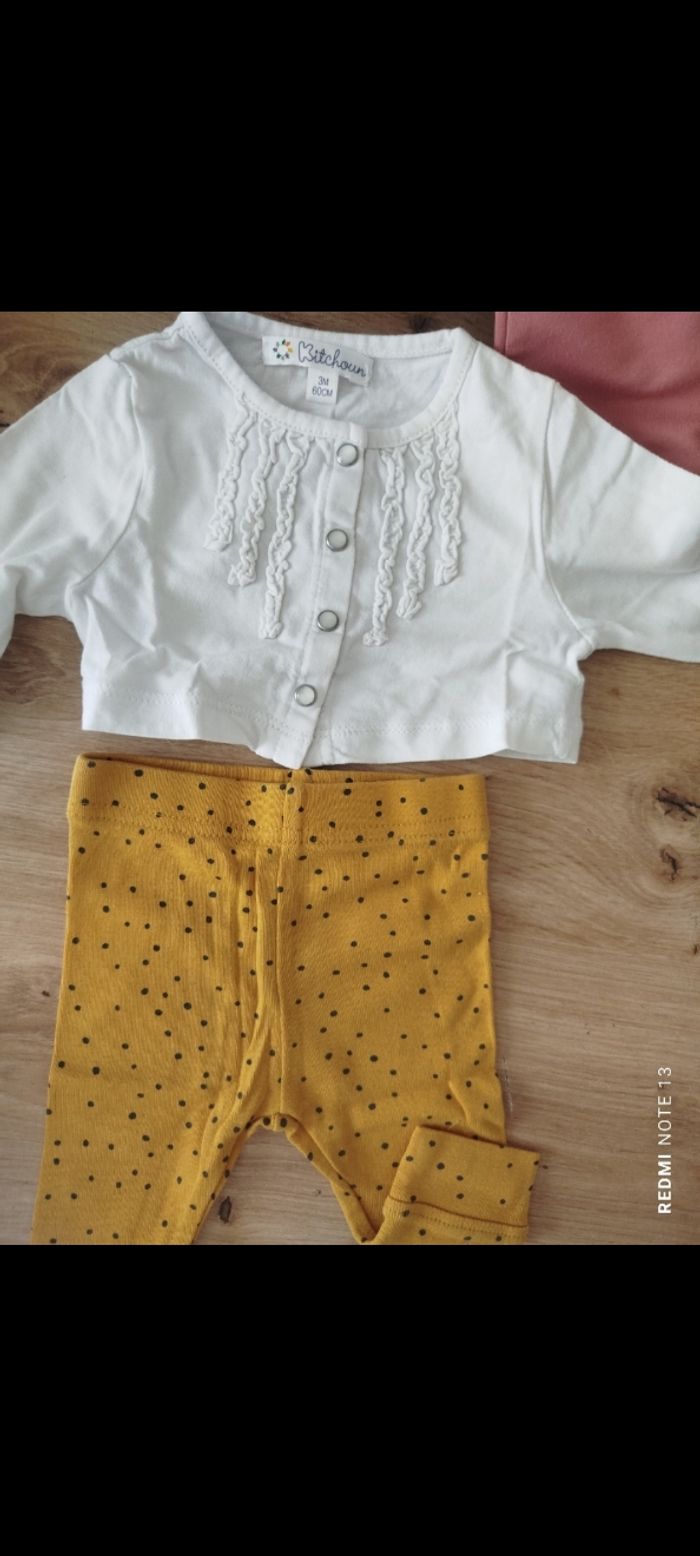 #kytie3moisfille. Ensemble taille 3 mois - photo numéro 4