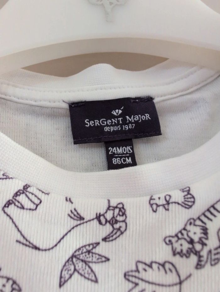 Lot de 2 ensembles short bébé garçon 24 mois Sergent Major - photo numéro 12