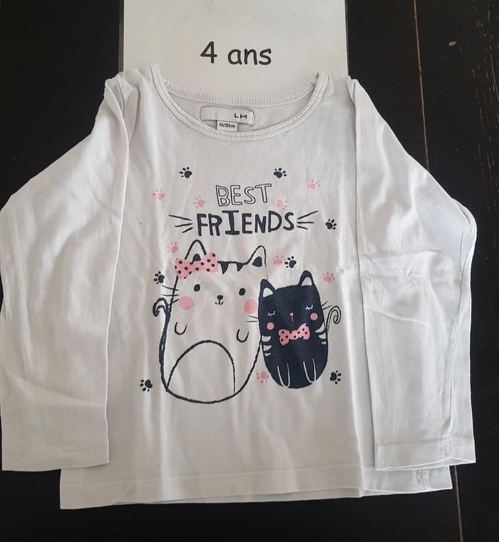 T-shirt ml la halle 4 ans