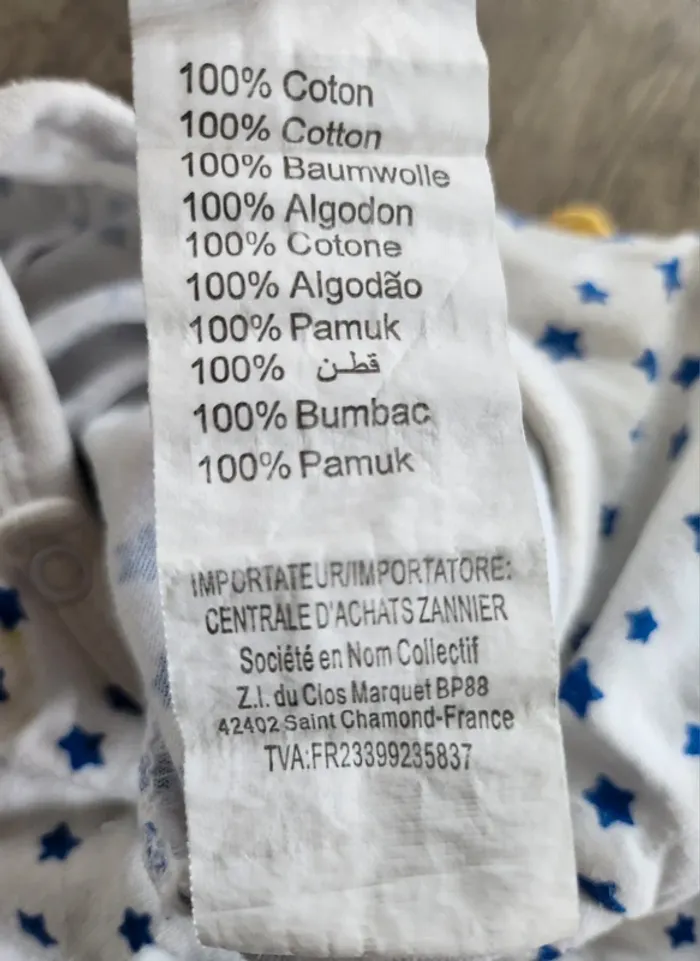 Pyjama grenouillère garçon 3 mois - photo numéro 4