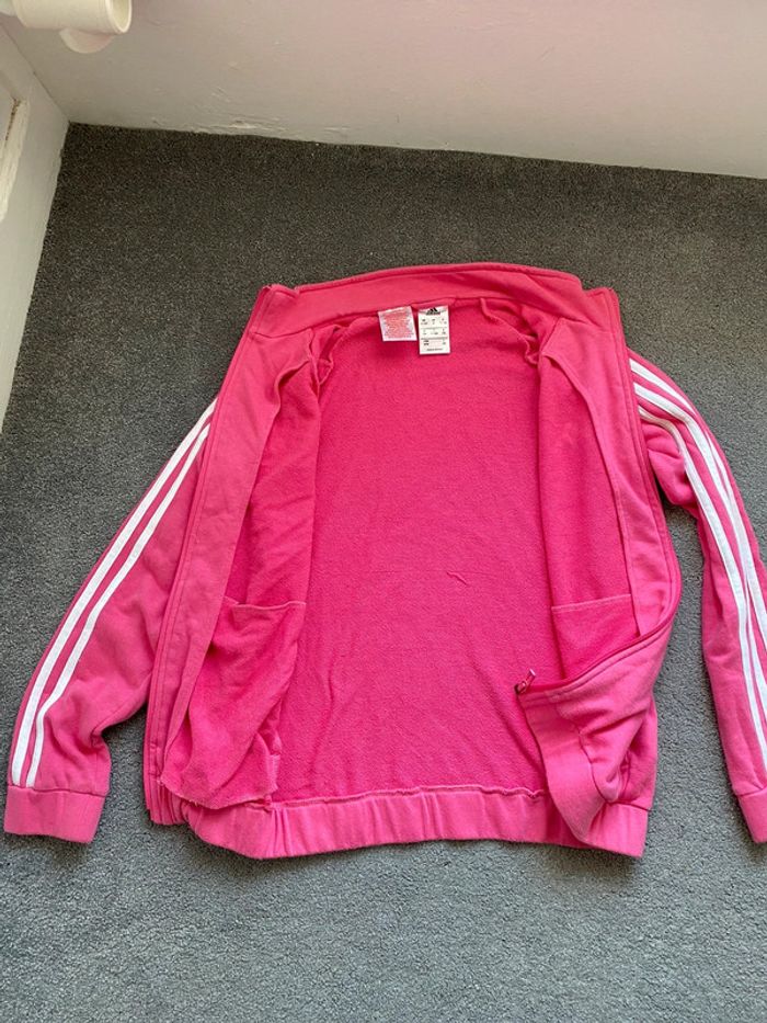 Gilet de sport adidas fille 11-12 ans - photo numéro 3